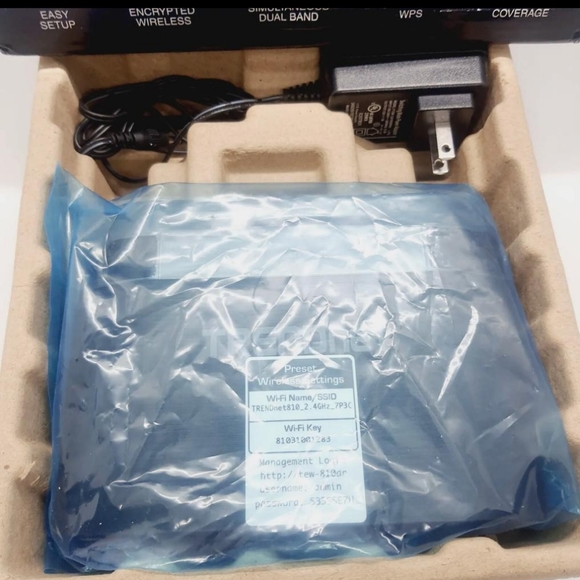 Trendnet TEW-810DR AC750 Dual Band Wireless Router Wi-Fi Wireless N & AC OpenBox - Picture 4 of 4